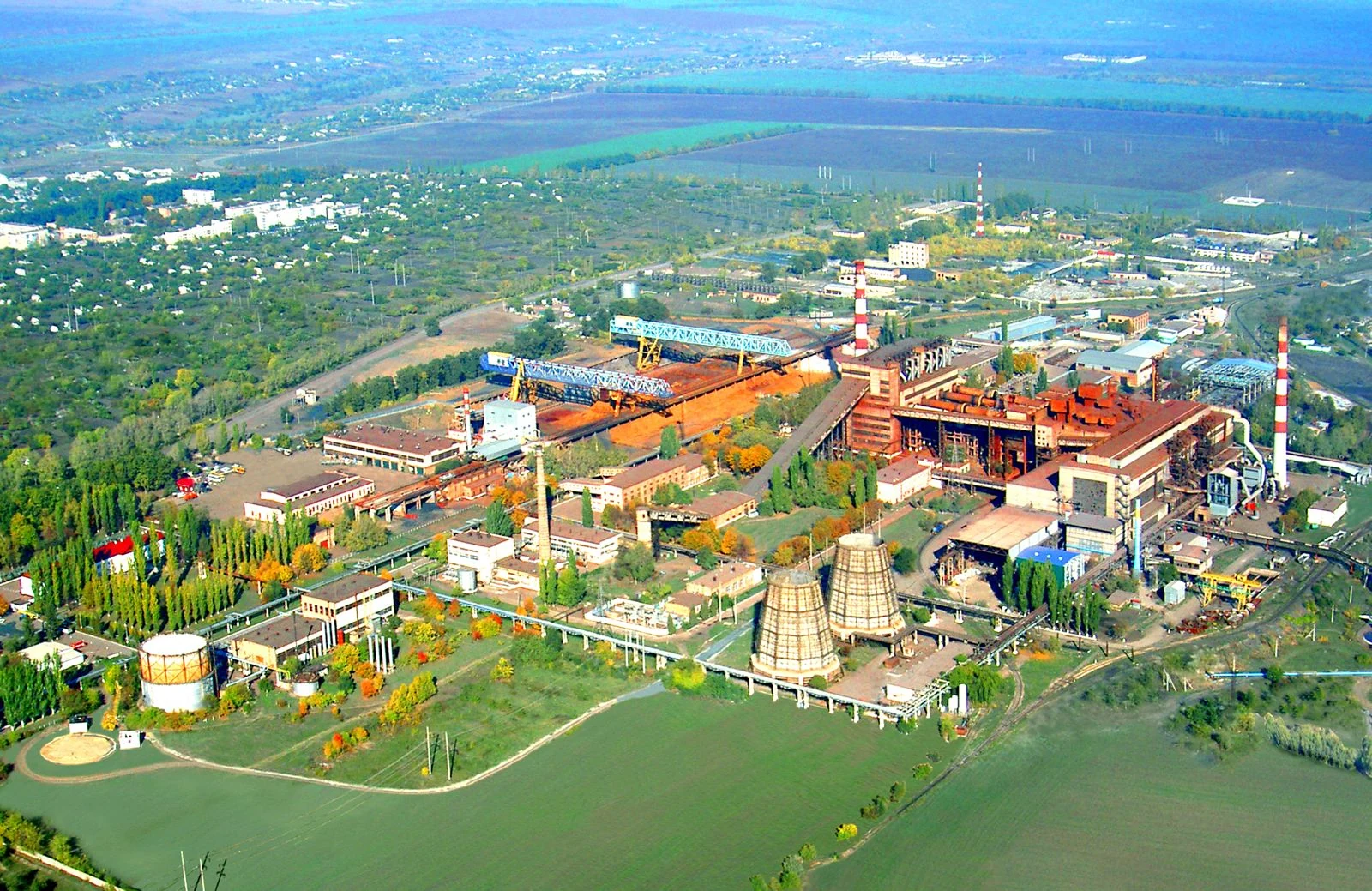Integrated PFK industrial works and surrounding site